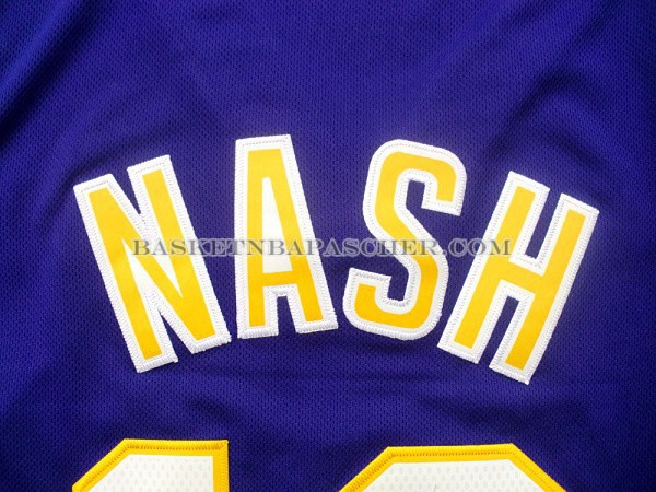 Maillot Los Angeles Lakers Nash Purpura